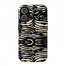 Animal Print Series Phone Case Compatible with iPhone 13,Protective Hybrid 2-Layer Hard Shell, Trendy Gift (Zebra, iPhone 13)