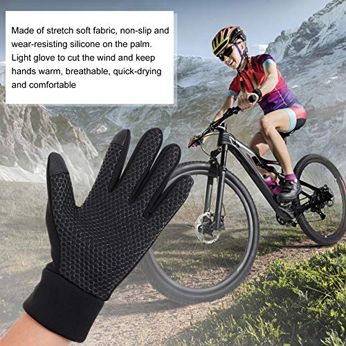 ABOOFAN Luvas de Ciclismo Vermelhas Ã  Prova de Vento Luvas de Mountain Bike Luvas de Ciclismo para