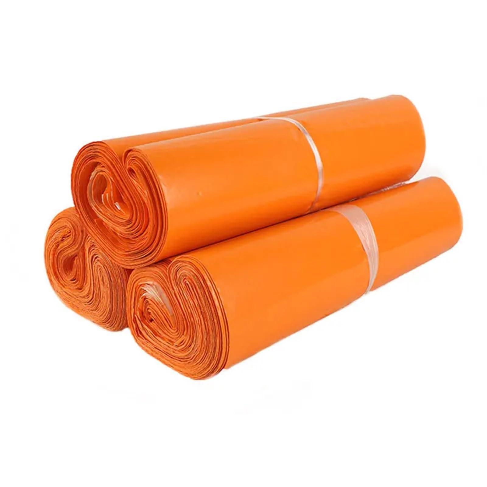 Buste per Spedizioni 50 Pz/Lotto Colore Arancione Nuovo Plastica Express Mailing Borse Vestiti Impermeabili del Sacchetto Addensare PE Autosigillante Adesivo Corriere Borsa(45X60 cm 50pcs)