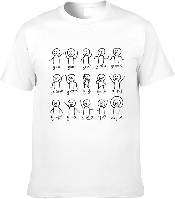 Amazon Co Jp 代数ダンス面白いグラフフィギュア数学方程式tシャツ ファッション