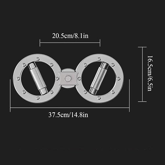 Burn Machine 12 Pounds Multifunctional Spinning Burn Rotator Machine Resistance Adjustable Arm Exerciser Forearm Trainer Home Gym Arm & Shoulder Strength Trainer