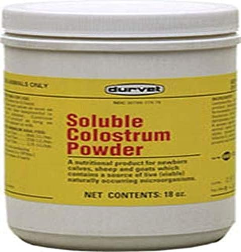 Durvet 456801Calostro solubles en polvo 18oz