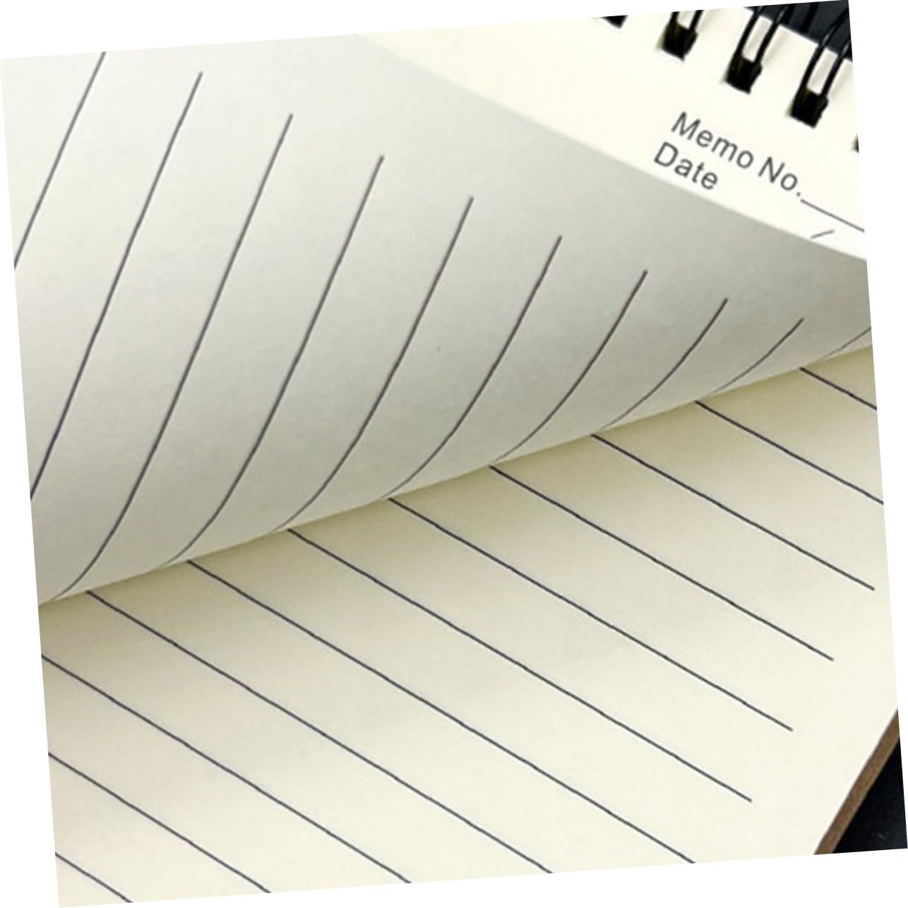 4 Stück-pack Spiralnotizbücher A5, Papier, Braun, Einfach
