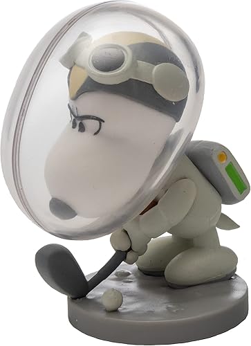 Miniatura 5 de JINX Snoopy in Space Adventure Figuras de juguete (recibe una de las cuatro figuras misteriosas), escultura de vinilo coleccionable de 3.5 pulgadas