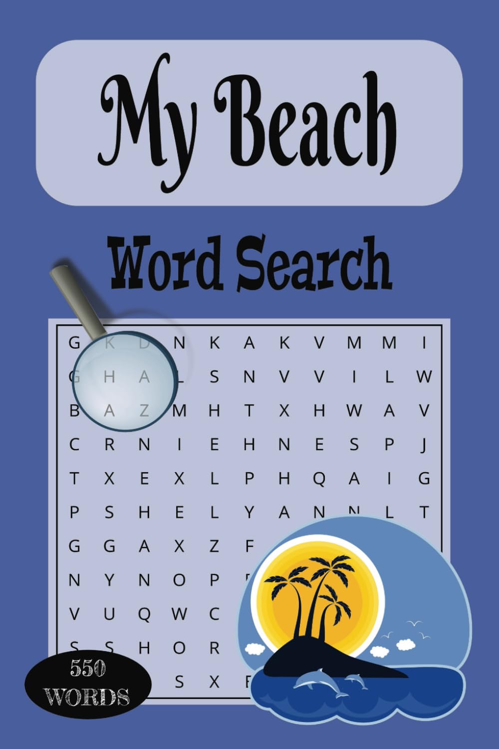 Beach Word search: Things to do on the beach
