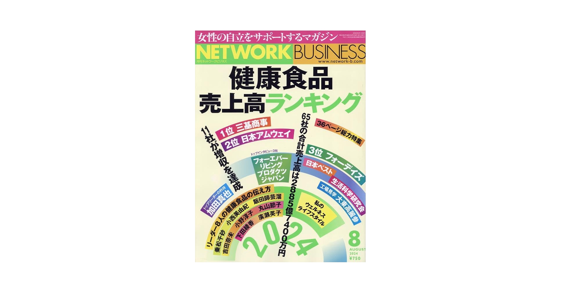 月刊 ネットワークビジネス 2024年8月号 | （株）サクセス