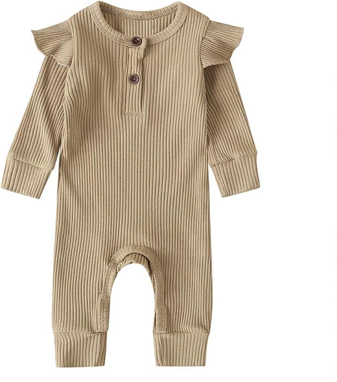 Amazon Co Jp Ruji ルジ ベビー服 女の子 男の子 無地 ロンパース 新生児 肩フリル ヘッドバンド 可愛い ルームウエア 肌着 フリル 子供服 子ども服 赤ちゃん カジュアル お出かけ 満月 誕生日 出産祝いキッズ プレゼント人気 撮影 パジャマ 服 ファッション小物