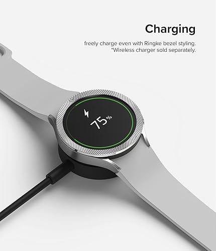 Miniatura 8 de US VAR - Bisel Ringke compatible con Samsung Galaxy Watch 4 1.732 in