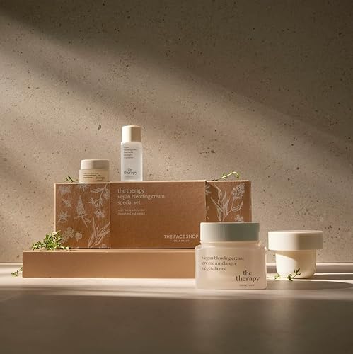 Miniatura 2 de The Face Shop The Therapy - Juego especial de crema de mezcla vegana  Auténtico cuidado de la piel vegano antienvejecimiento que ofrece eficacia con