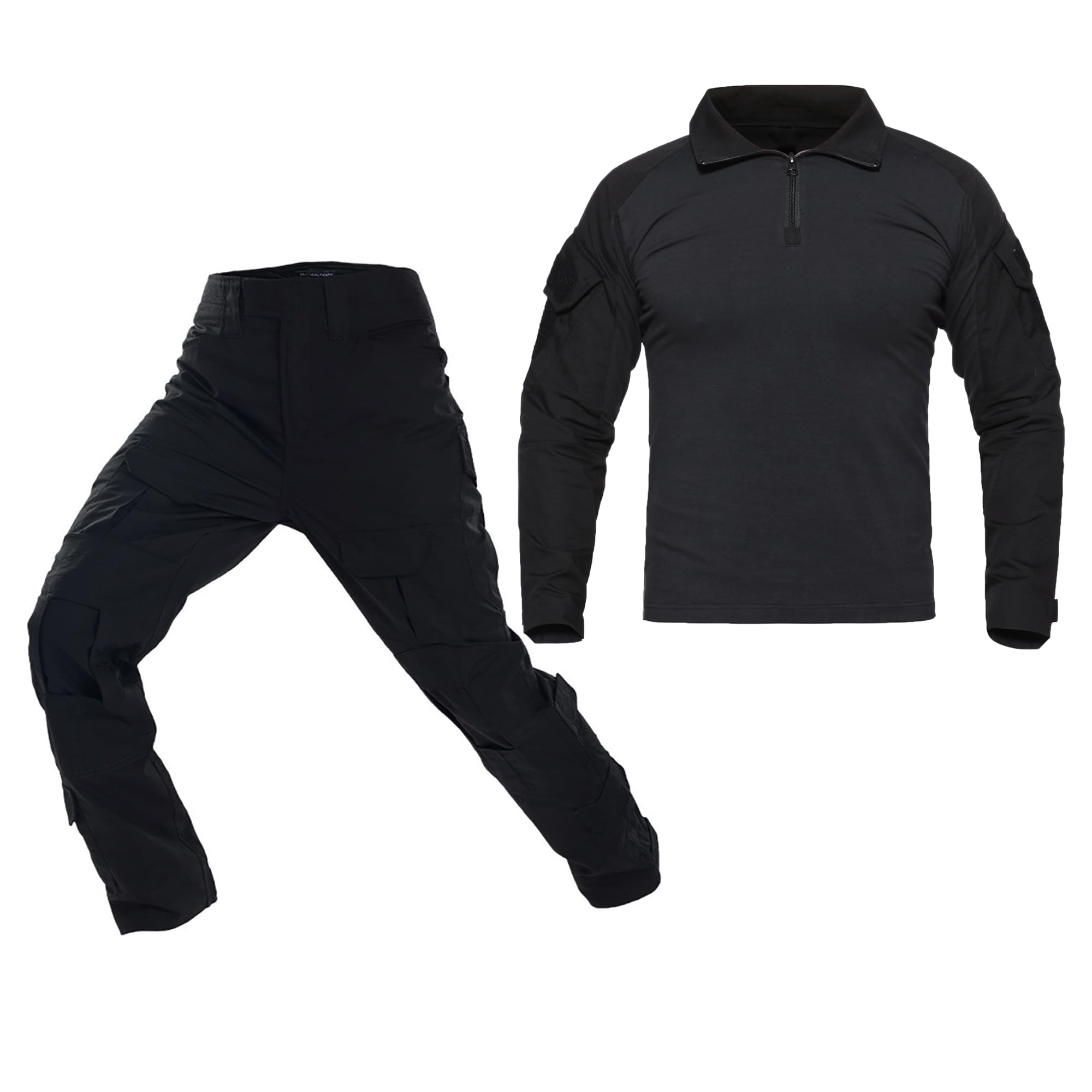 Tuta Tattica Camicia Airsoft Pantaloni Mimetici Paintball Militare Tattico Softair Uniforme Combat BDU Uomo Combattimento Caccia Tute