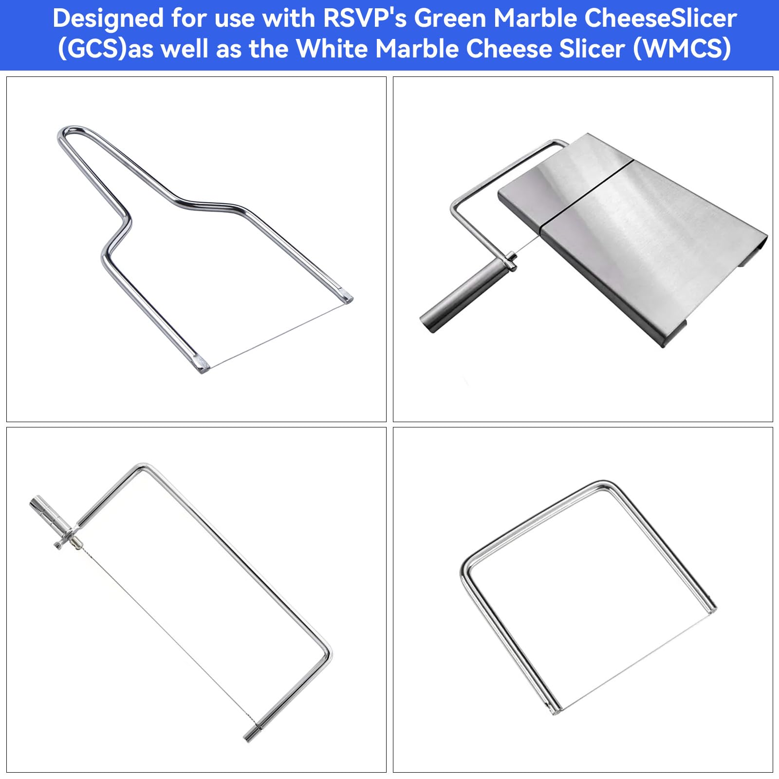 10 Packs Cheese Slicer Wire, Cheese Wire Replacement Kit