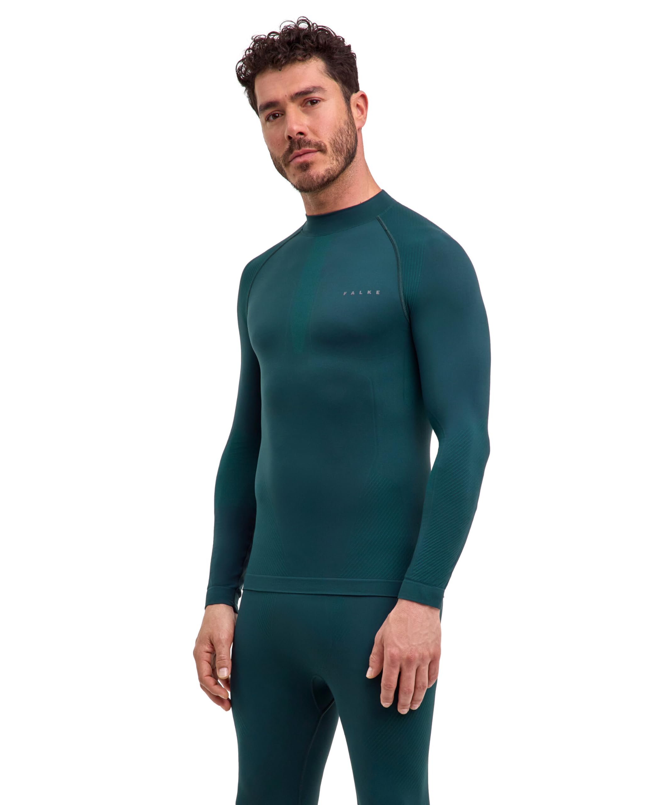 Falke Herren Warm Turtleneck Funktionsshirt Langarm schnelltrocknendes atmungsaktives nachhaltiges Funktionsmaterial für milde bis kalte Temperaturen warme Funktionsunterwäsche 1 Stück