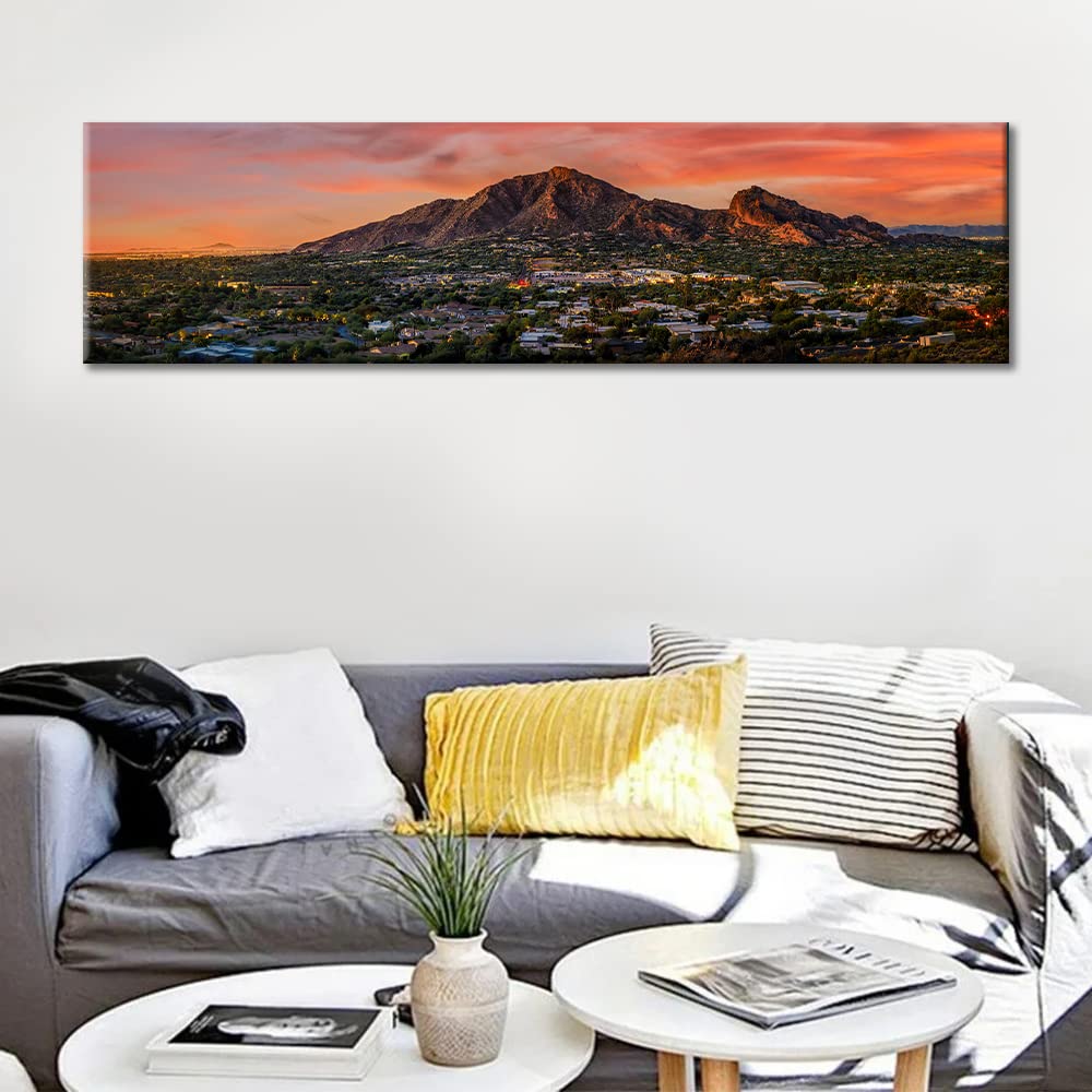 Amazon.com: Wall Art for Living Room Camelback Mountain Wall