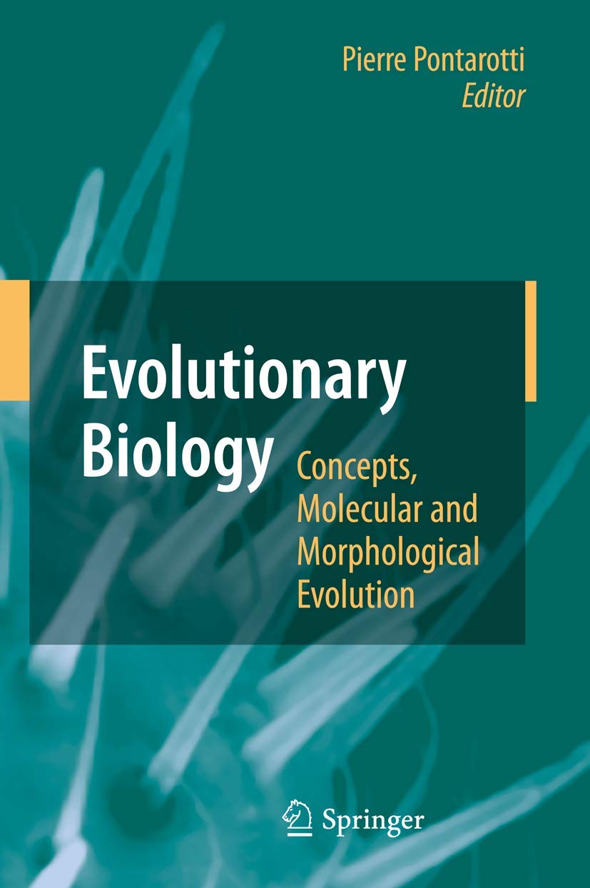 Buy Evolutionary Biology - Concepts, Molecular and Morphological Evolution — BookShops.in