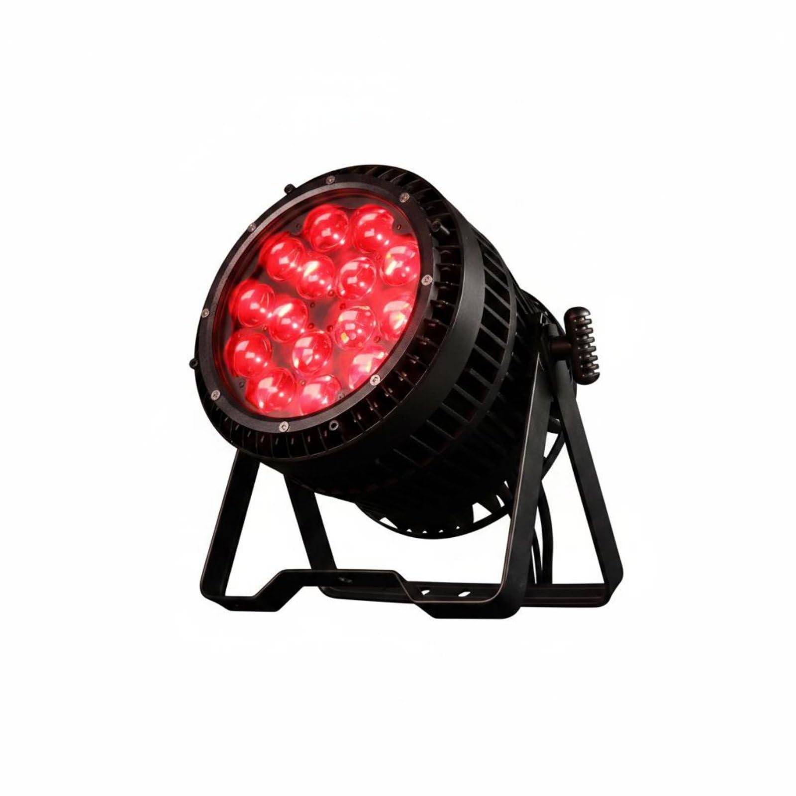 Bühnenstrahler LED Scheinwerfer Flutlicht Washlight mit Wetterfestem IP65 Gehäuse 15x20w RGBW Motorischem 10°–60° DMX512 Kontrolle für