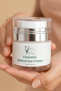 TimeVeil - Crema de ojos de retinol con ácido...