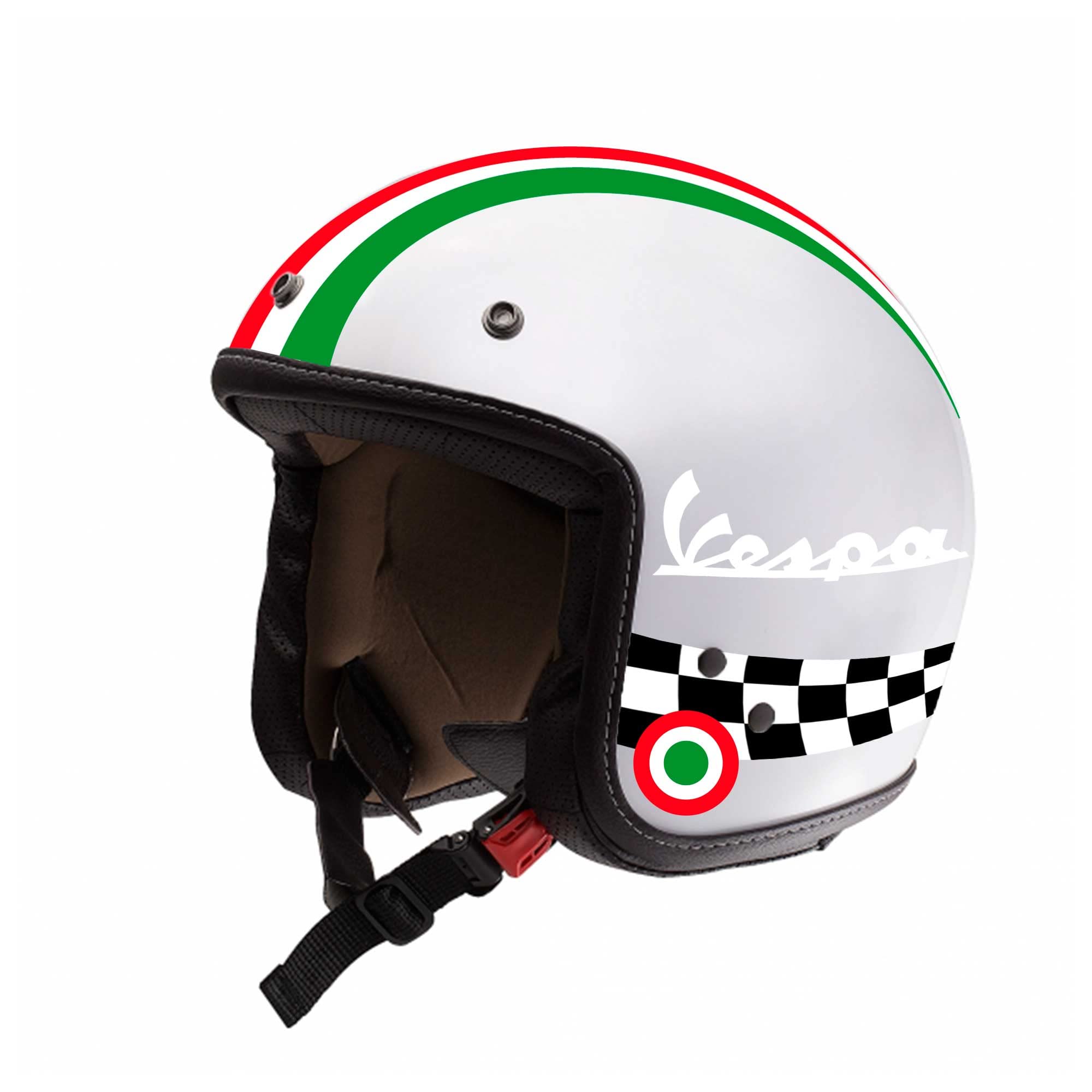 Stickers For Helmet Kit Vespa Black Red Blue Yellow Orange