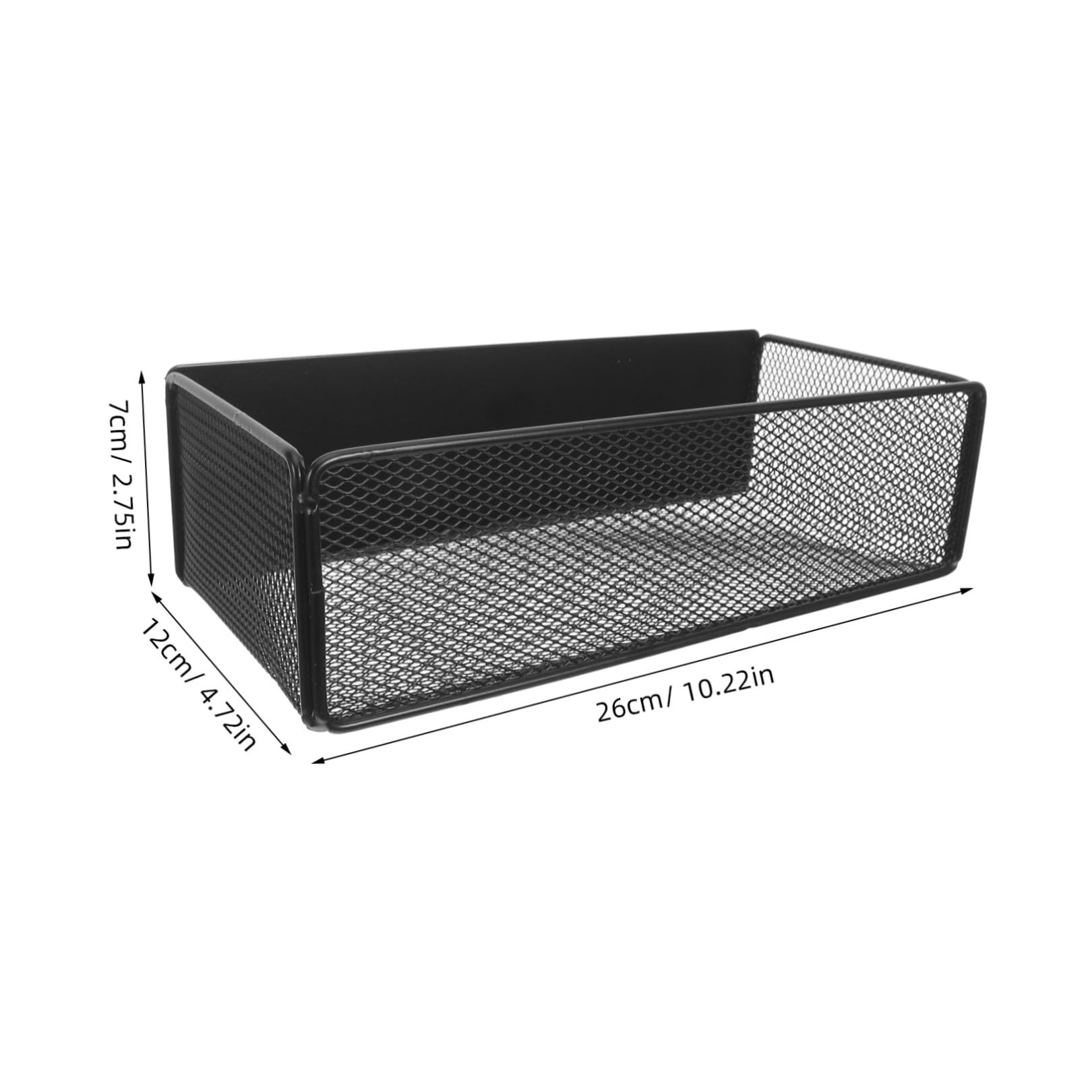 Estante Magnético para Nevera Grande Negro Cesta Lateral de Almacenamiento de Cocina de Hierro Resistente Organizador Magnético para Puerta de Frigorífico Cesta para Especias
