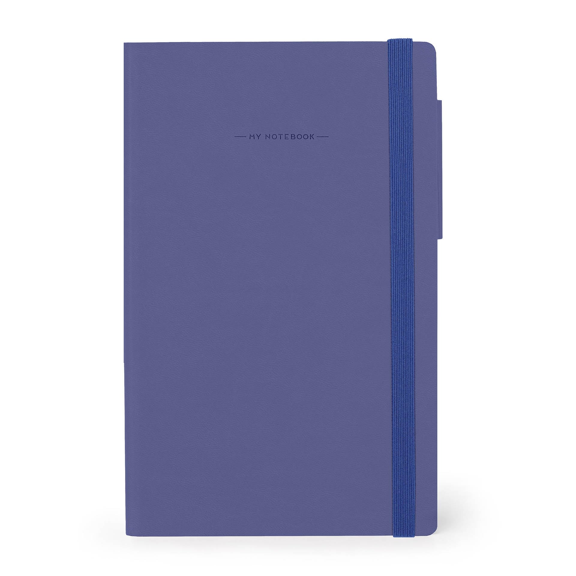 Legami - My Notebook, Future Dusk Theme, Medium Format in FSC Certified Paper, 192 Pages, Softcover, Elastic Closure, Double Bookmark, 13 x 21 cm