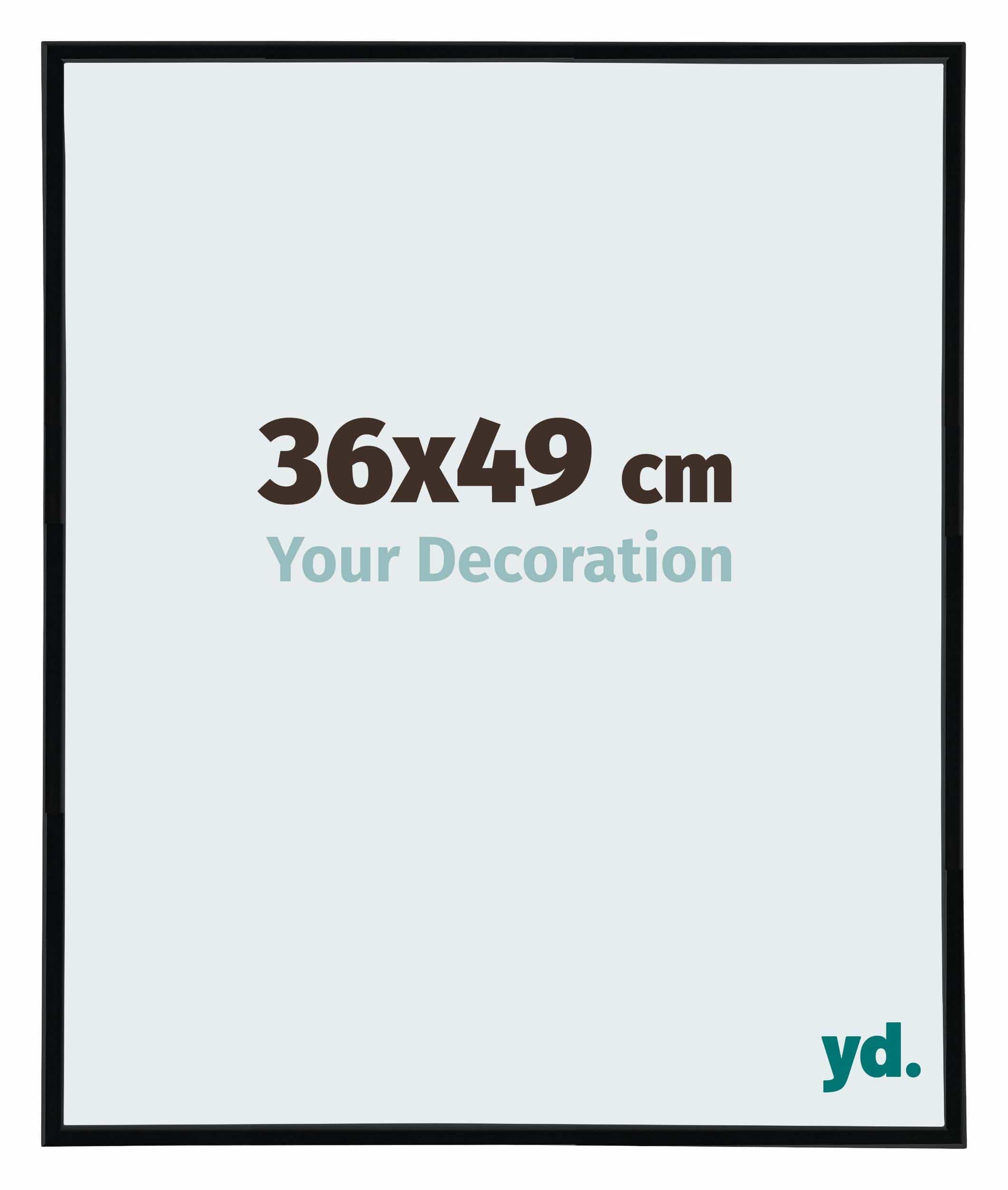Your Decoration - Puzzle frame 36x49 - Black Matte - Puzzle frame 500-1000 Pieces - Plastic Photoframe - Annecy