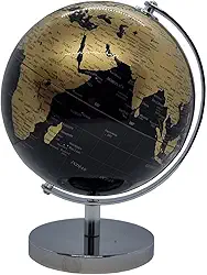 Globo Terrestre Político Mapa Mundi Detalhado Com Esfera giratória