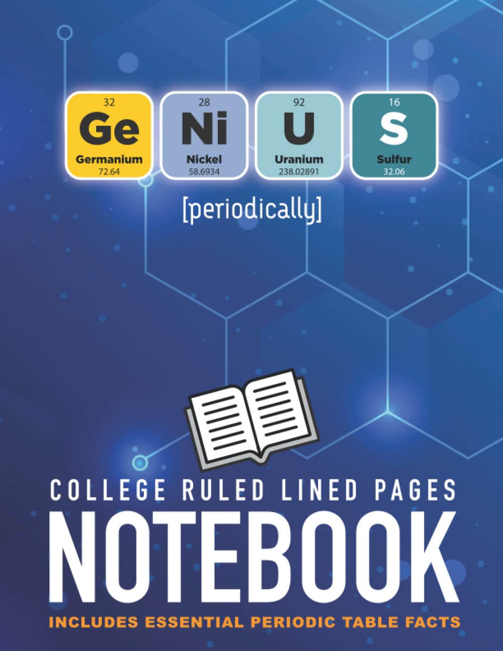 Science Notebook For Periodic Use: Periodic Table Elements GENIUS [periodically]. A fun, humorous science puns notebook journal & study aid for ... Humour Notebooks Journals and Stationery)