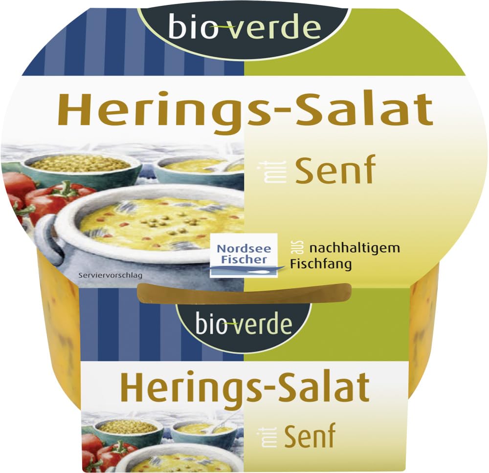 Bio Herings-Salat in Senf-Marinade 6 x 150 g