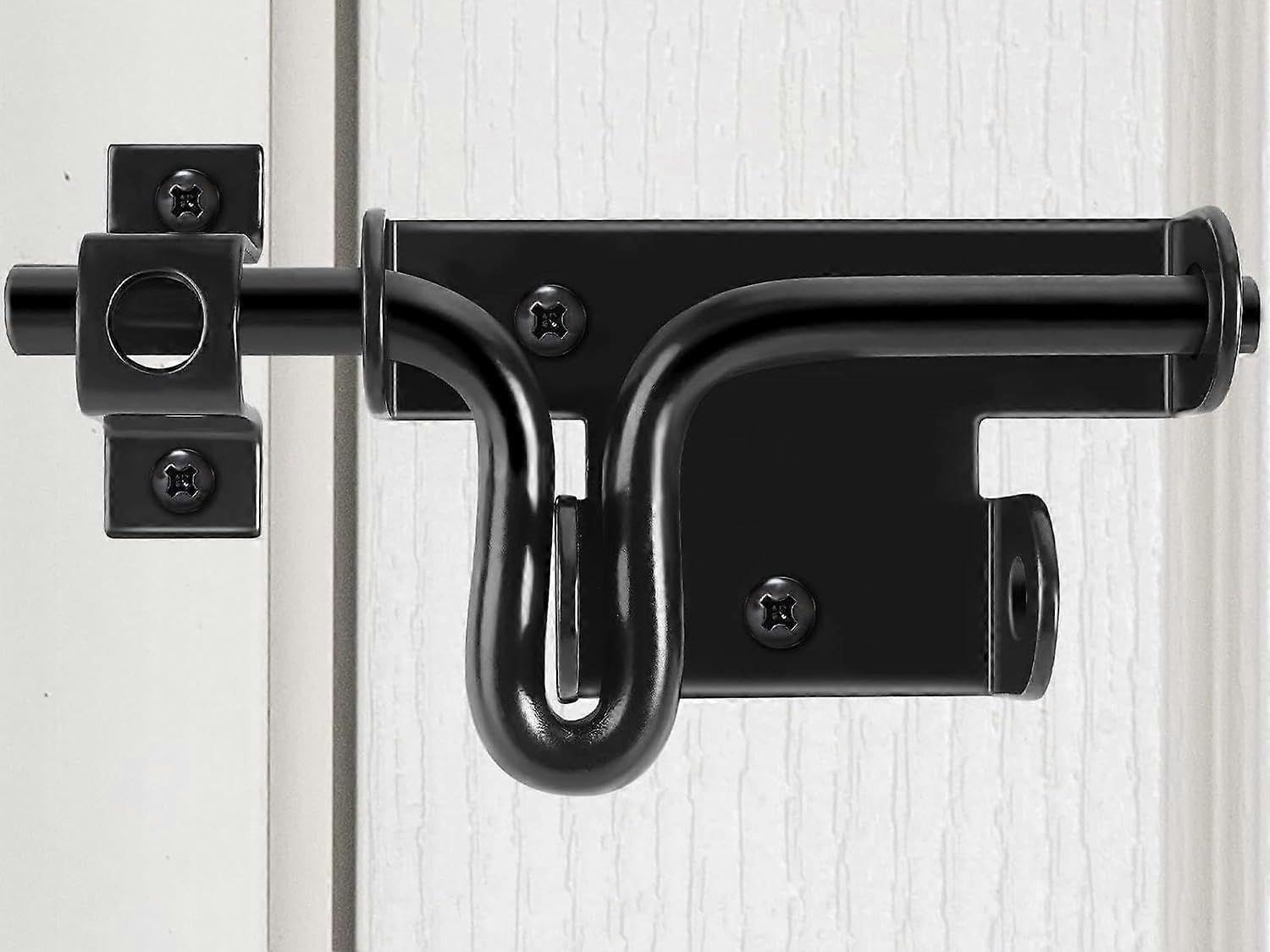Door Lock Bolt Gate Latch - Heavy Duty Fence Slide Latches Outdoor Doors Latches
