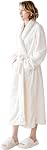 Robes pour femmes – Peigne de bain longue en peluche premium pour femmes avec collier de châle, robe chaude douce pour femmes