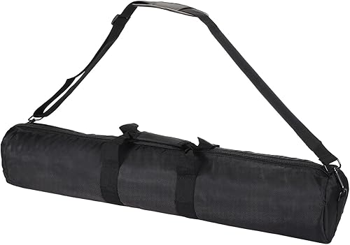 PATIKIL Funda de transporte para trípode de 31.5 x 5.12 pulgadas, 1 bolsa de trípode acolchada de nailon con asas para soportes de luz, accesorios