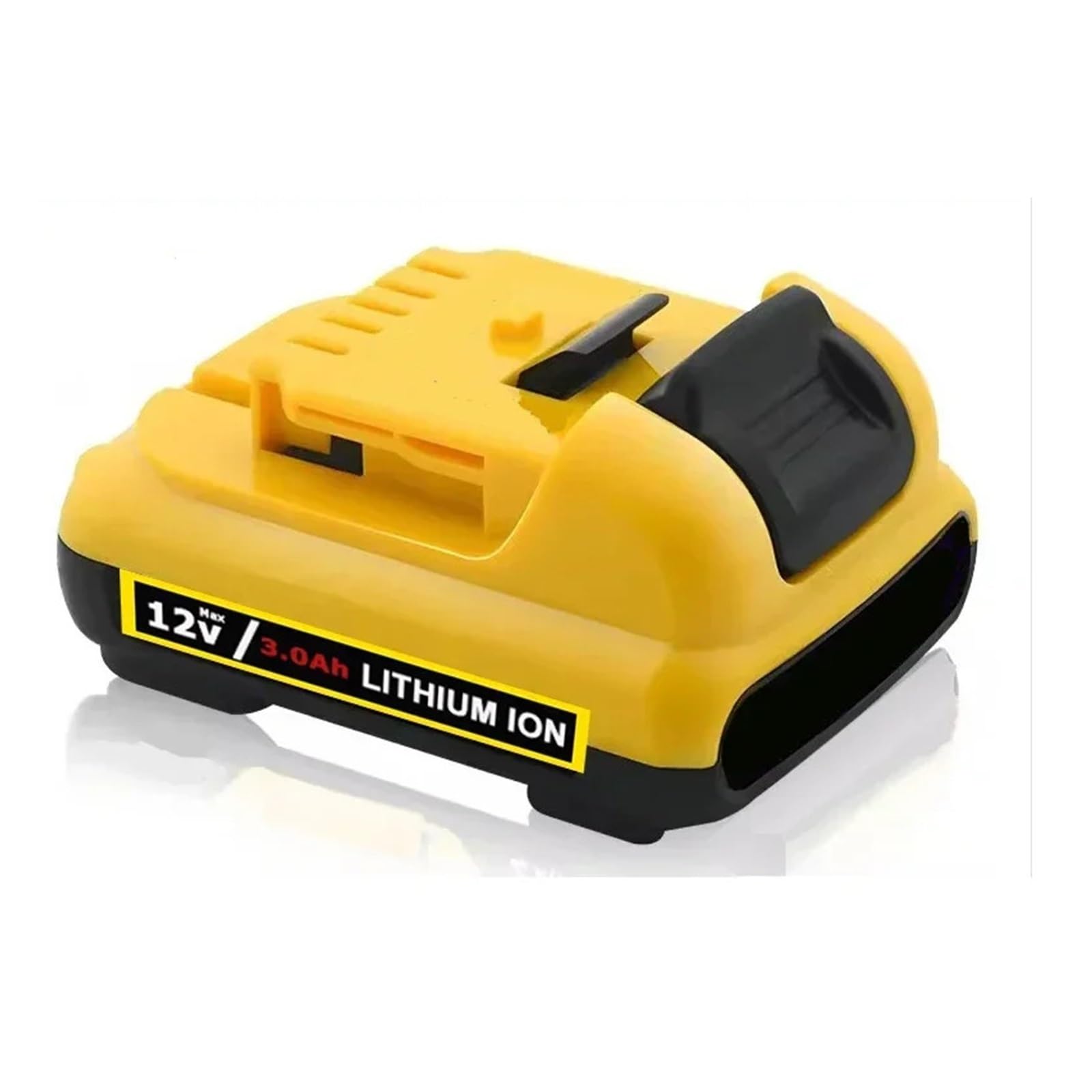 Batería DCB201 de 12 V y 3 Ah compatible con baterías de iones de litio DeWalt DCB182 DCB120 DCB123 DCB122. Baterías recargables de repuesto for herramientas eléctricas.(DW-12V 3.0Ahx1)