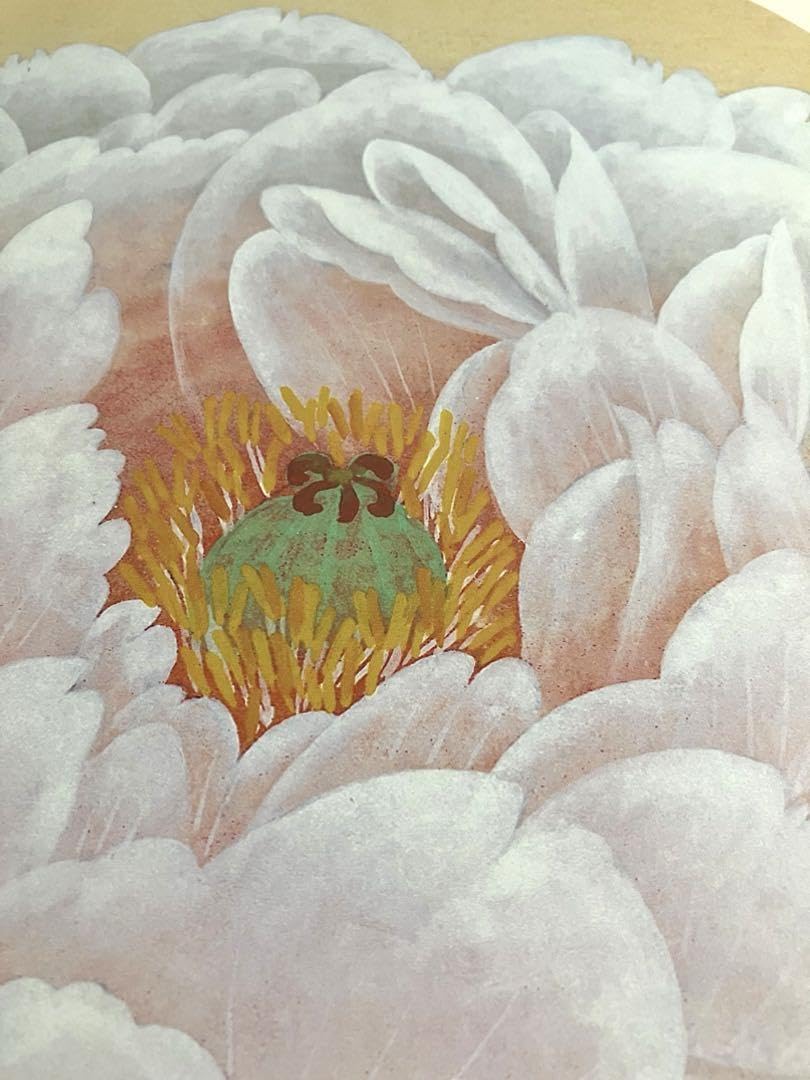 ★巨匠★栃木の画壇★川島理一郎【デッサン画／花火／２枚まとめて】本人手紙付き Amazon.co.jp: 散華画 牡丹 川島睦郎作 薬師寺奉賛会 平成19年度 記念