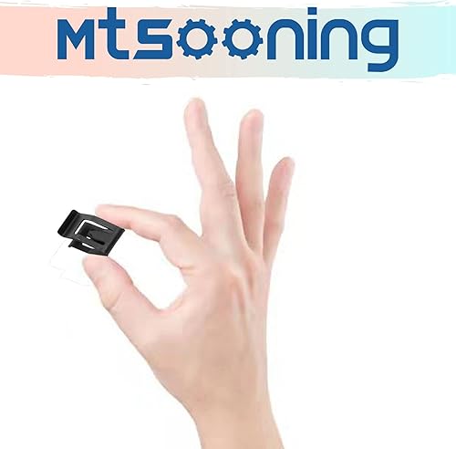 Miniatura 3 de Mtsooning 10 clips de ajuste para salpicadero, retenedor de consola delantera de automóvil, clips de retención de metal de repuesto para Ford Mazda,