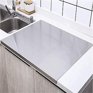INDIAN DECOR 500200 Large Cutting Board Stainless Steel Heavy Cutting Board Metal Baking Mat, Non Stick Thick Board Cuttin Price In India