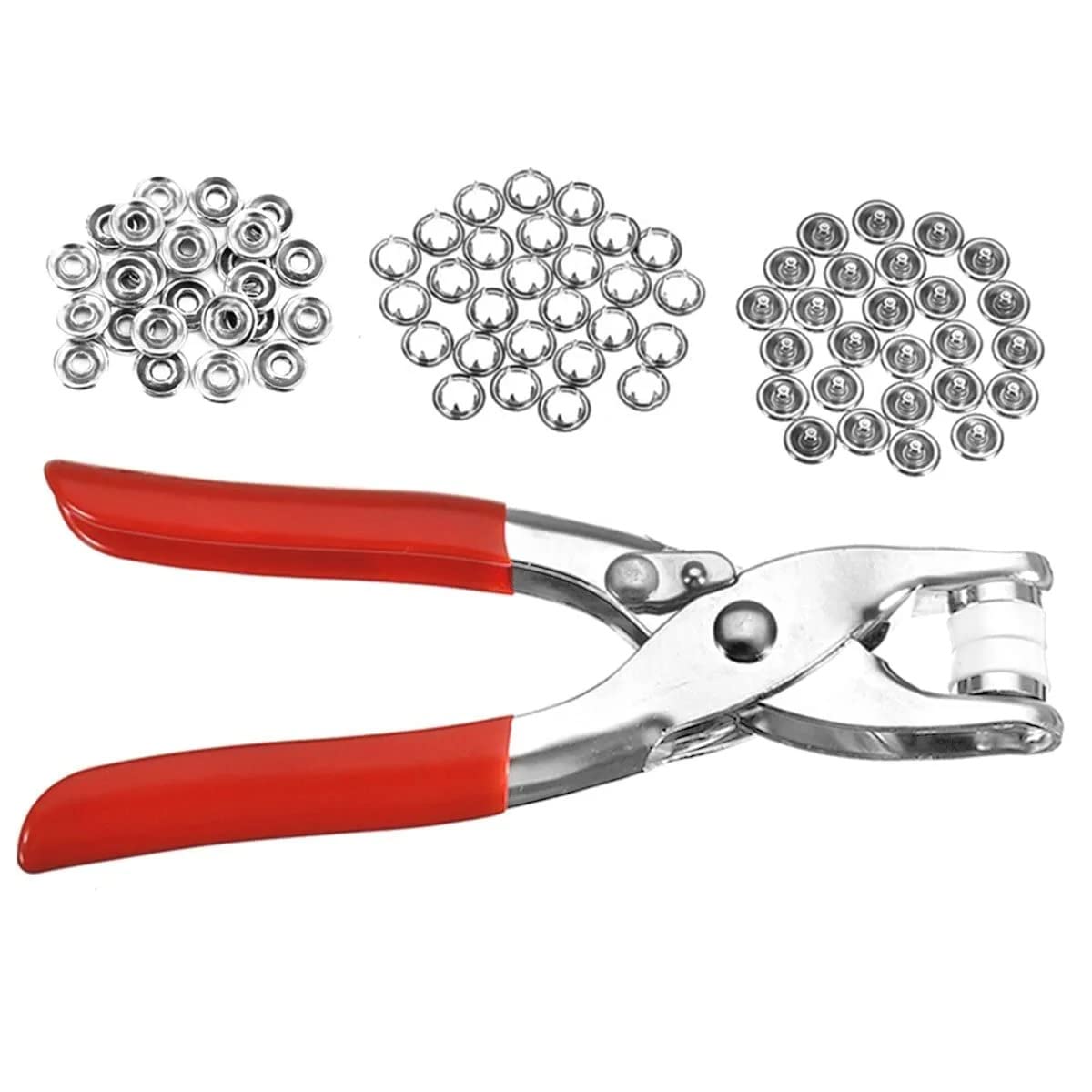 KETU Grommet Eyelet Setting Pliers Tool for Bag Shoes Leather Belt