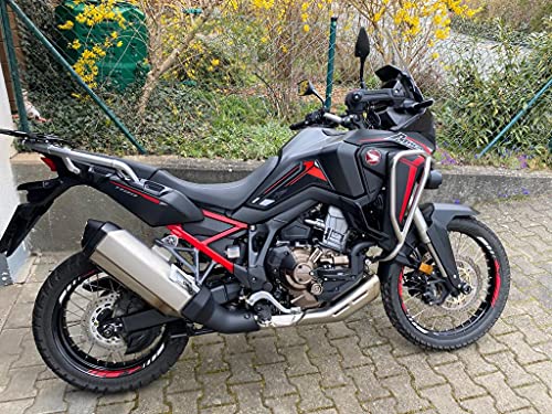 Protections latérales de réservoir Honda Africa Twin CRF 1100 L L-066 noir - Image 6