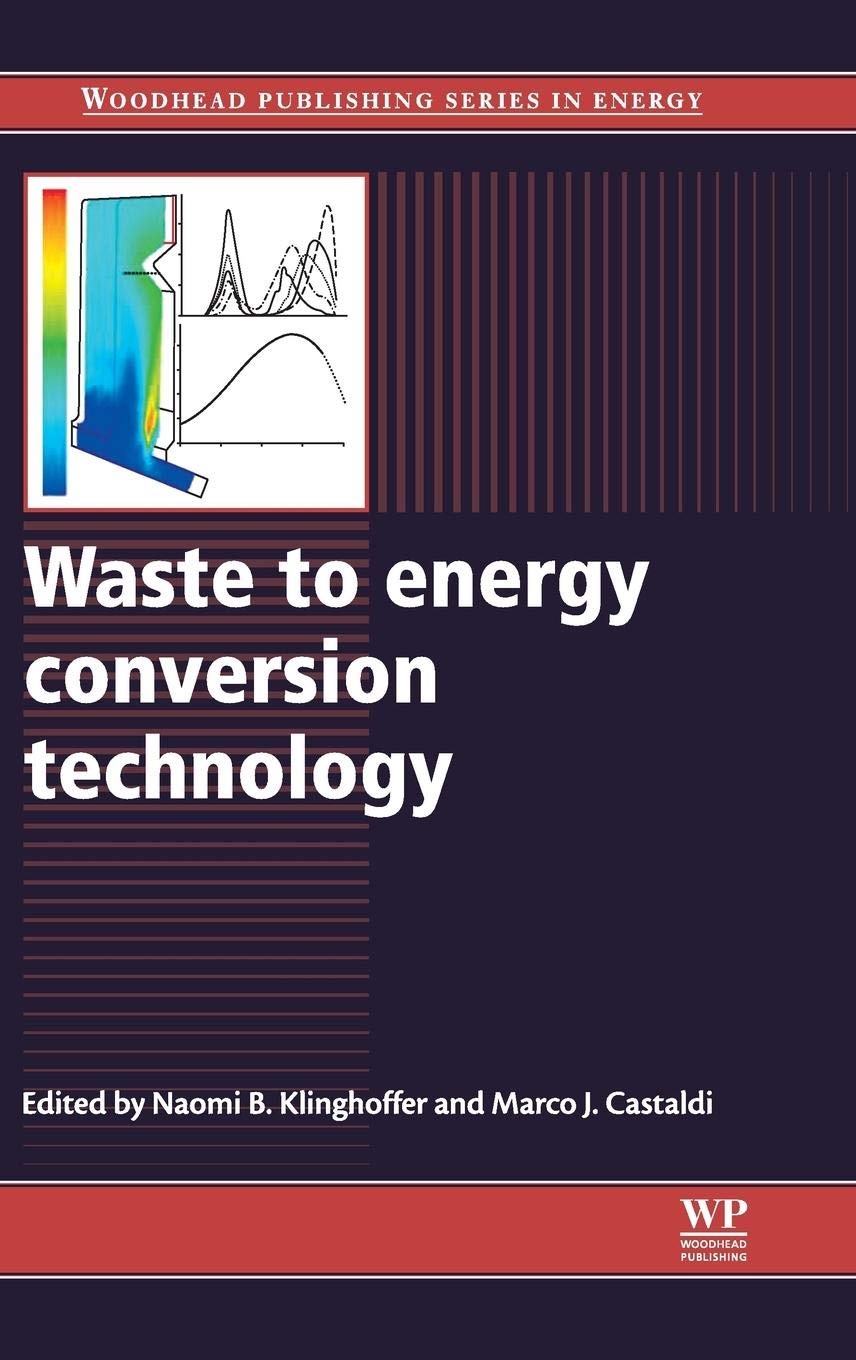 Buy Waste to Energy Conversion Technology (Woodhead Publishing Series in Energy, 29) — BookShops.in