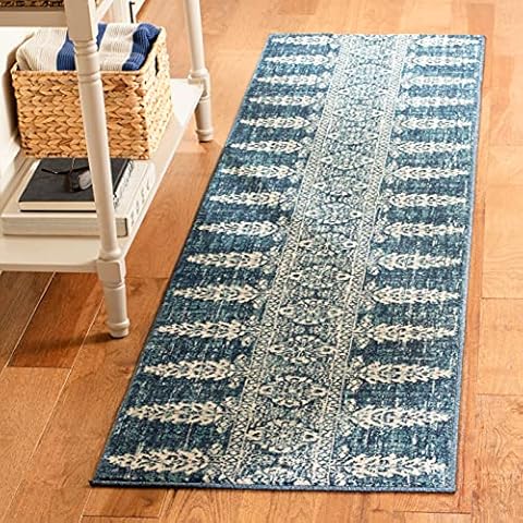 Safavieh Evoke Collection EVK521D Boho-Läufer für Wohnzimmer, Eingangsbereich Cover