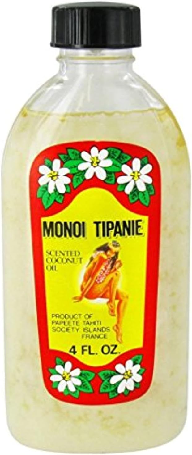 Monoi Tiare Tahiti Monoi Tipanie Plumeria, 4 Fluid Ounce