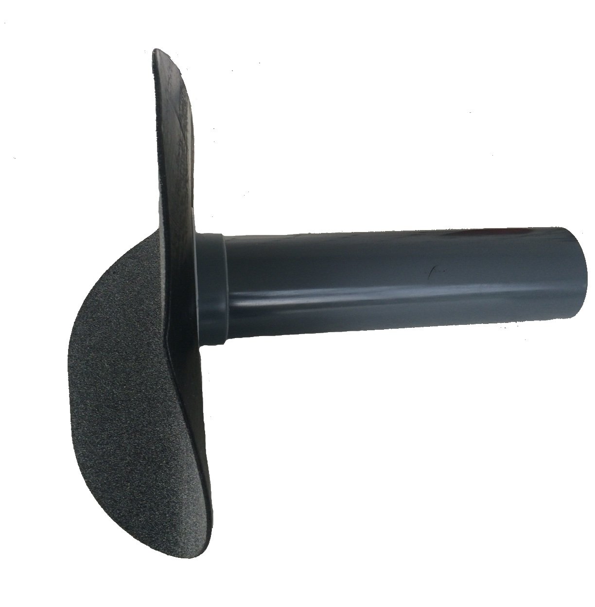 Flachdachablauf DN 100 inkl. Laubfang, Bitumen-Flansch PYE rund, Dachgully, Einlauf, Dachentwässerung, PVC-U, DN 110