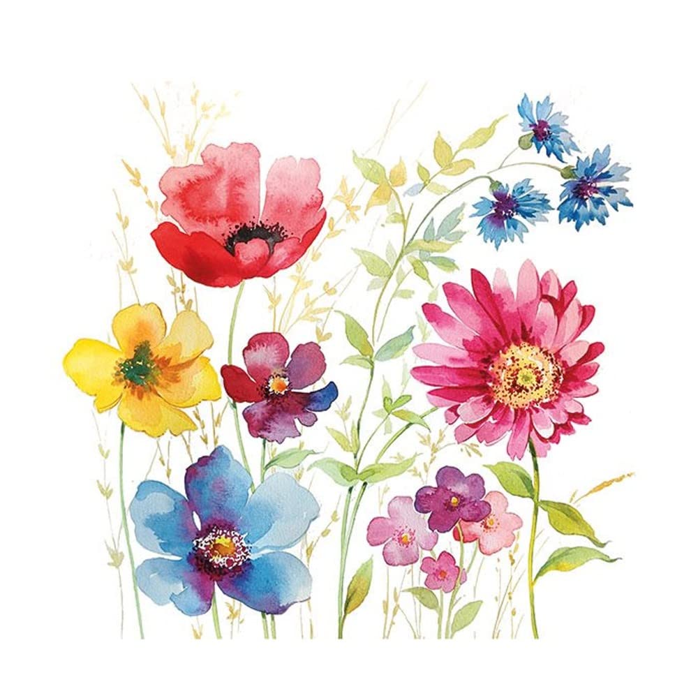 Ambiente Tovaglioli Di Carta 3 Veli – 20 Pezzi, 33x33 Cm, Colore Variabile