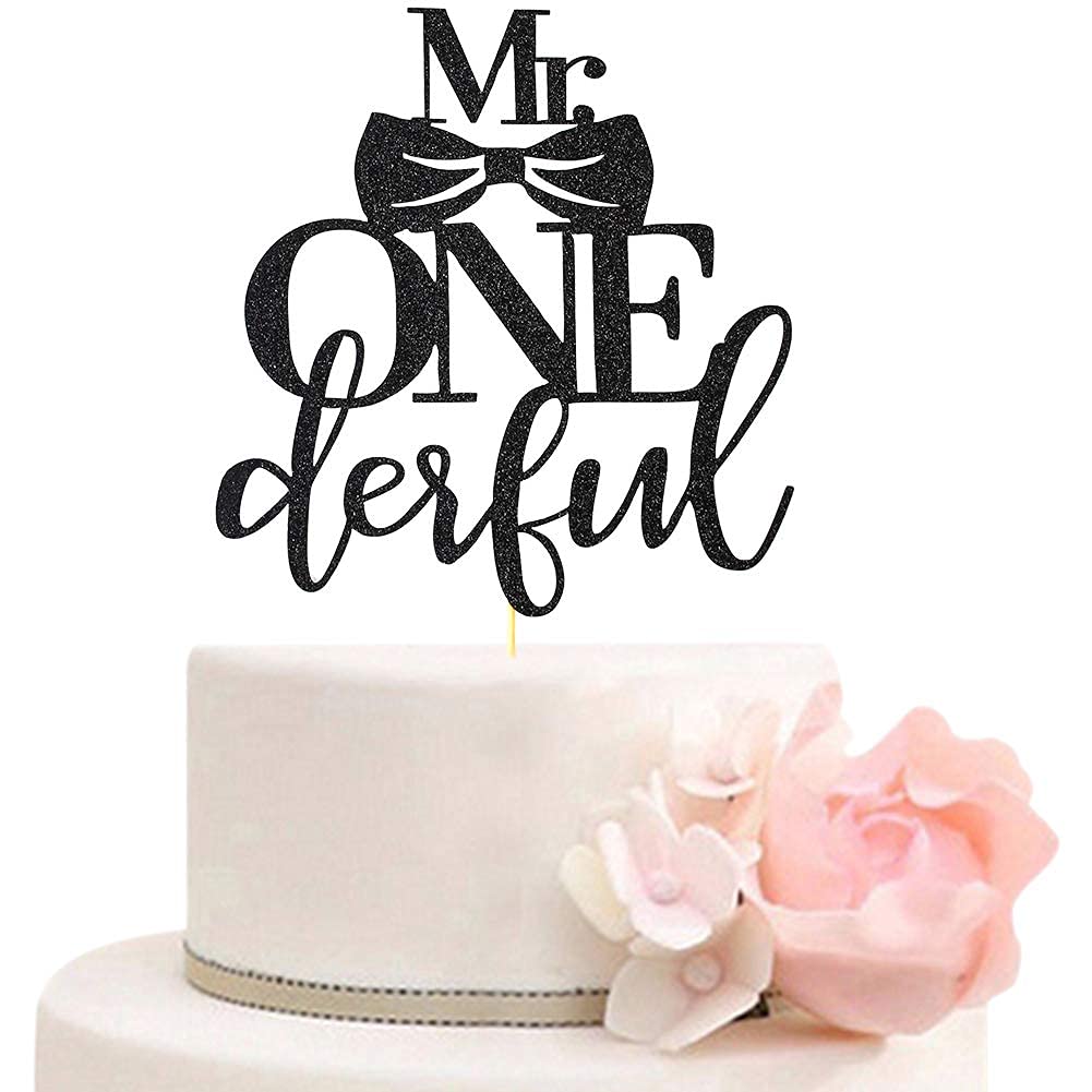 See full amazon price history chart for Festiko Mr Onederful Cake Topper, Glitter One Birthday Party Decorations, Baby Boys 1st Anniversary Birthday Party Supplies, Black Festiko Mr Onederful Cake Topper, Glitter One Birthday Party Decorations, Baby Boys 1st Anniversary Birthday Party Supplies, Black (B09231FDMB) Amazon Price History, Amazon Price Tracker