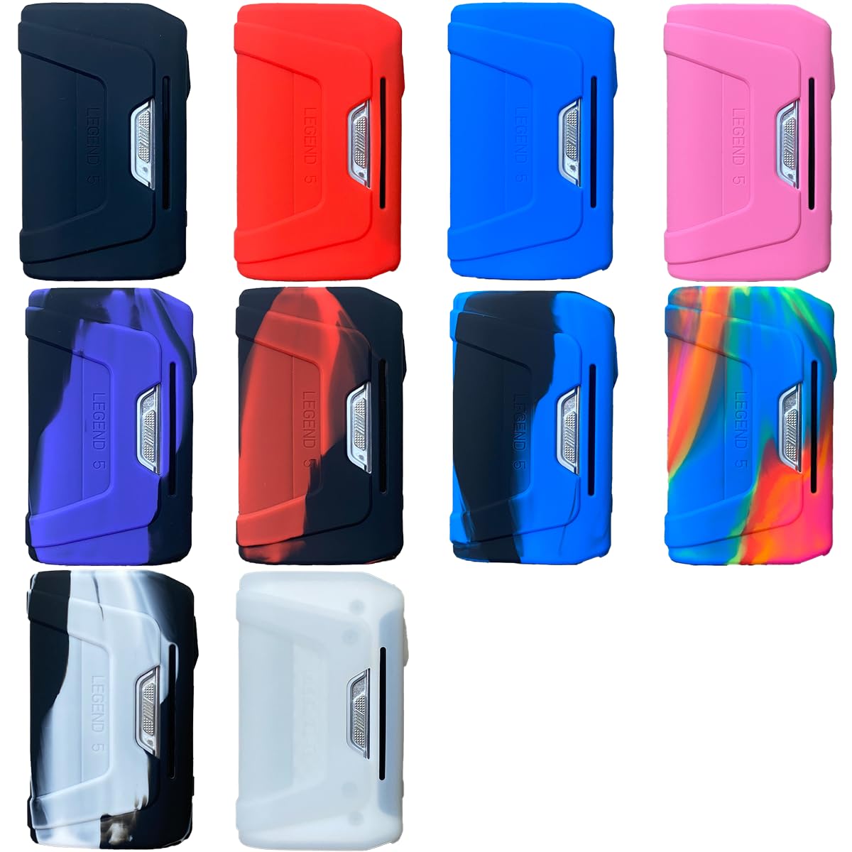 RUIYITECH Coque de protection en silicone pour GeekVape Aegis Legend 5 Box  Mod (rouge) : Amazon.fr: High-Tech