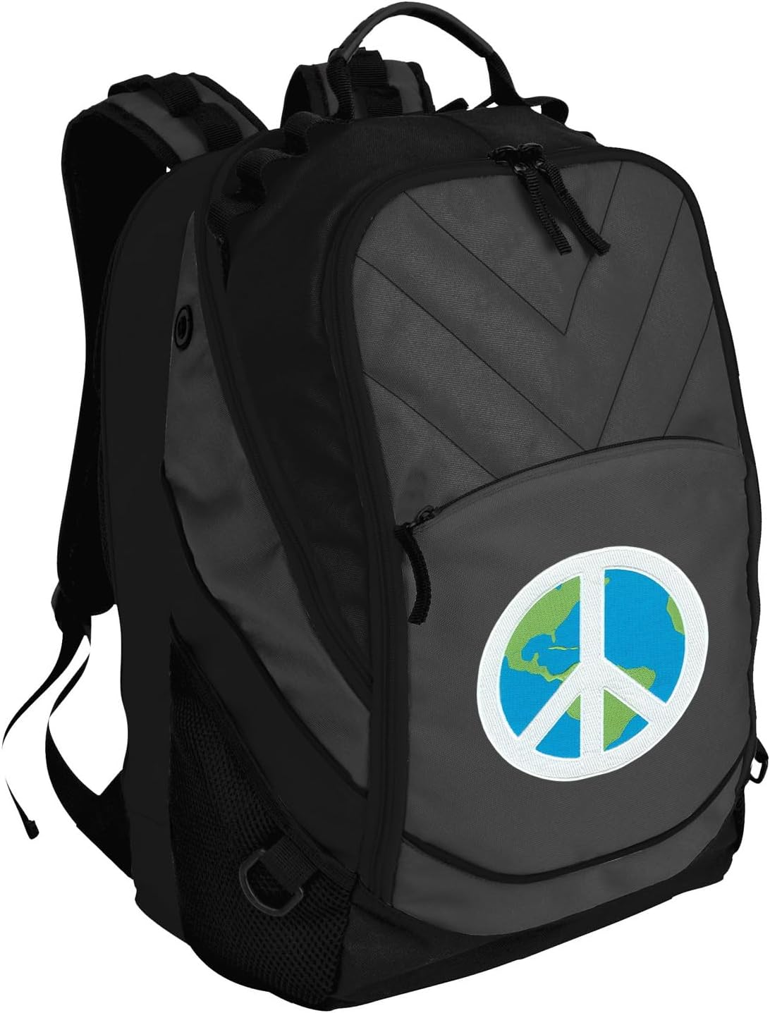 Broad Bay Peace Sign Backpack Laptop Computer Bag