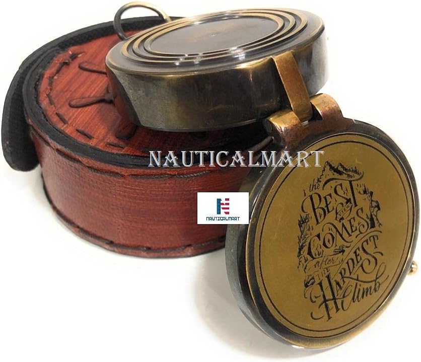 Eagle Scouts Gift Compass with Leather Case, Eagle Scout, Scouts of America, Graduation, Eagle Ceremony (Best Comes After Pocket Compass)