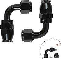 Vista 7 de 6AN - Kit de manguera de línea de combustible de 20 pies, manguera de combustible trenzada de nailon E85 de 20 pies