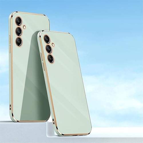 Miniatura 3 de Funda para A14 0.18 oz, Galaxy A14 0.18 oz Funda para teléfono para mujer, galvanoplastia, de lujo, estética, moderna, bonita, con protección de TPU