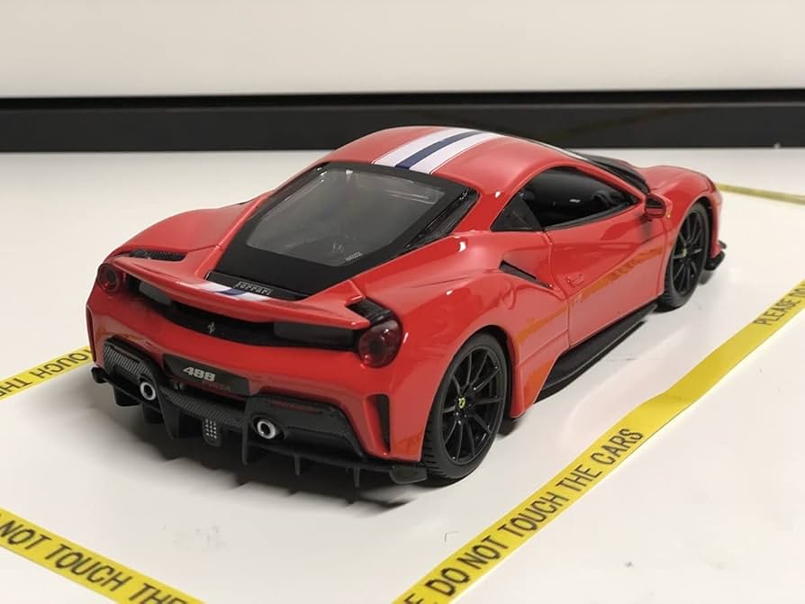 1/64 flame フェラーリ　488 pista ピスタ　赤 1/64 flame フェラーリ 488 pista ピスタ 赤 DF 1/43 Ferrari