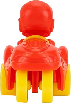 Marvel Spidey and His Amazing Friends 6 Pack - Six 2-Inch Amazing Mini Vehicles - Toys Featuring Your Friendly Neighborhood Spideys -