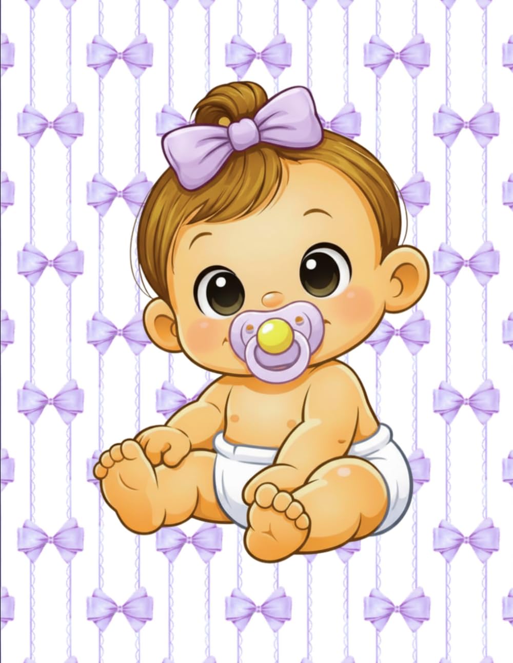 Lavender Baby (Baby Scrapbook)      Paperback – March 17, 2026